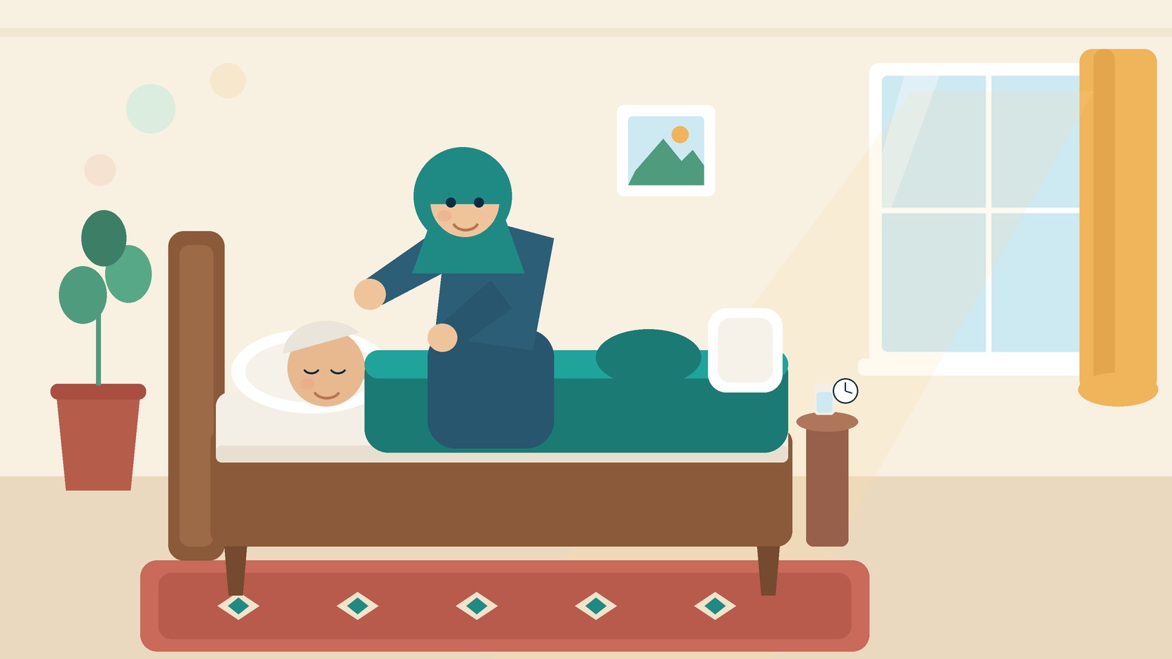 زخم بستر در بیماران بستری؛ پیشگیری و مراقبت در منزل مشهد