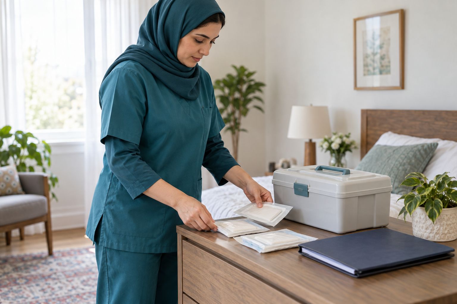 آمادگی برای پانسمان در منزل؛ وسایل و اطلاعات لازم
