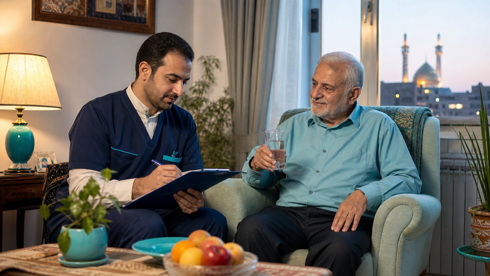 نگهدار بیمار شبانه‌روزی در منزل مشهد؛ وظایف، هزینه و قرارداد