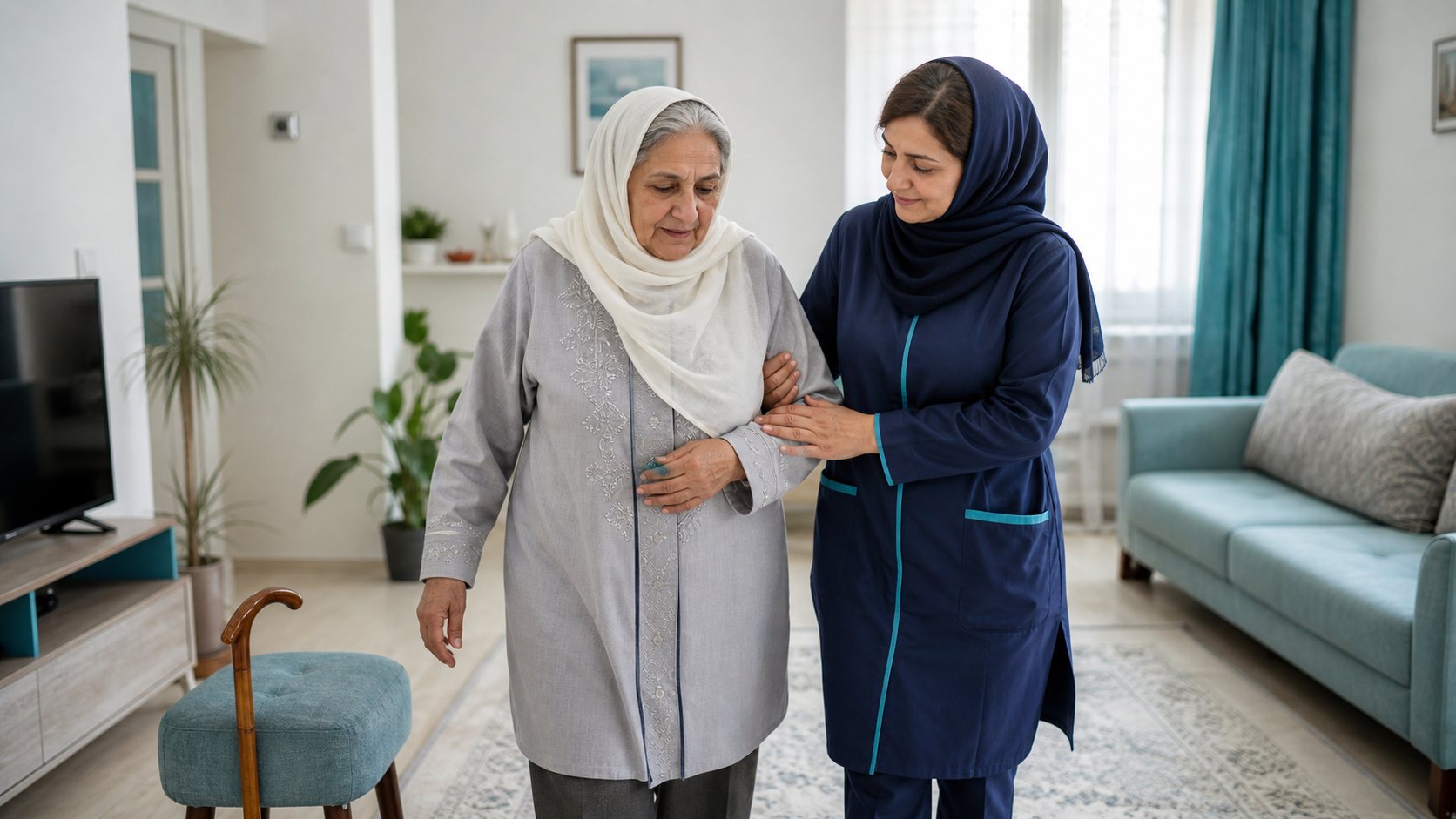 پرستار سالمند در منزل مشهد؛ وظایف، هزینه و راهنمای انتخاب