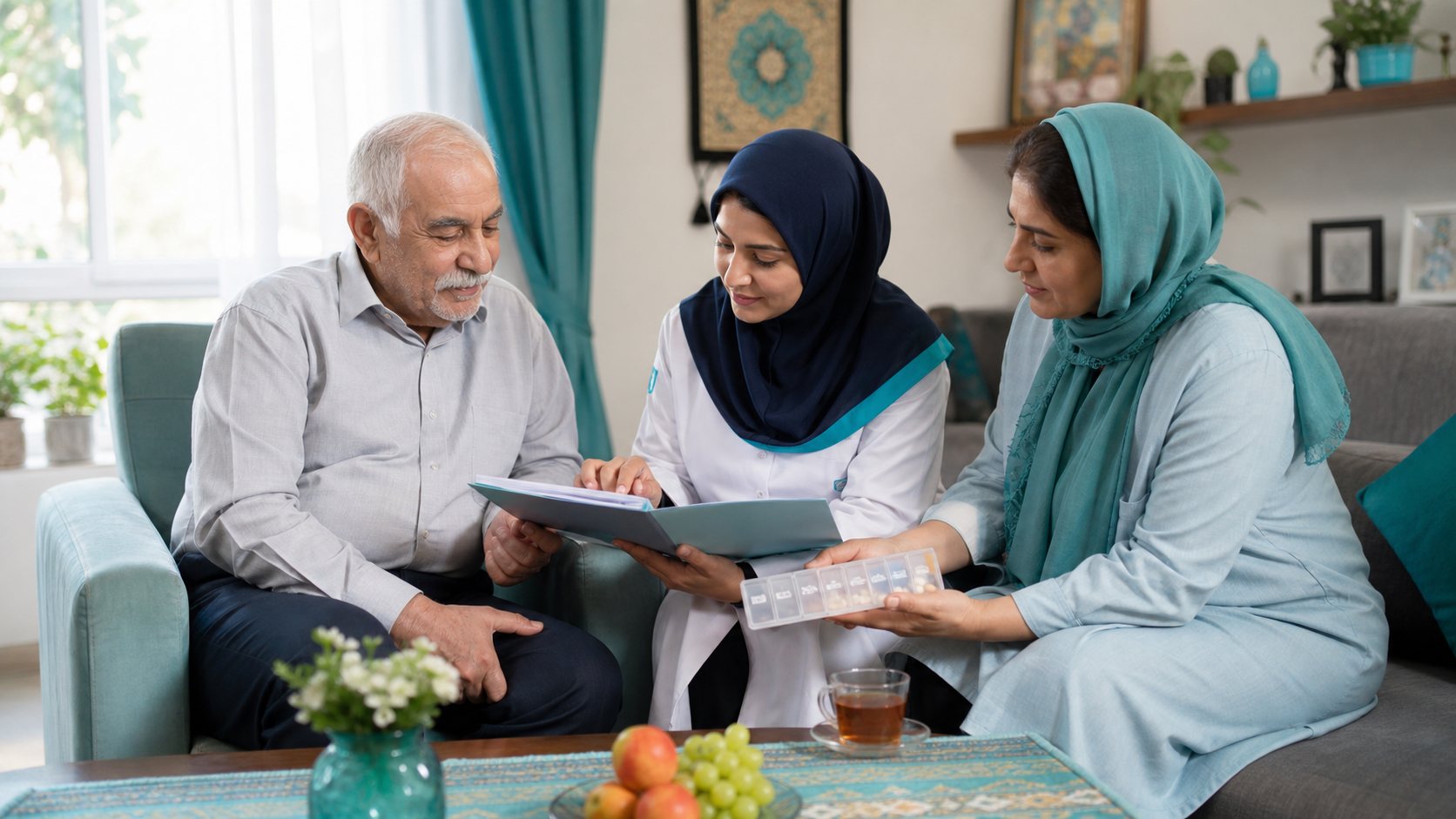 مراقبت از بیمار پس از ترخیص در منزل؛ چک‌لیست خانواده‌های مشهد