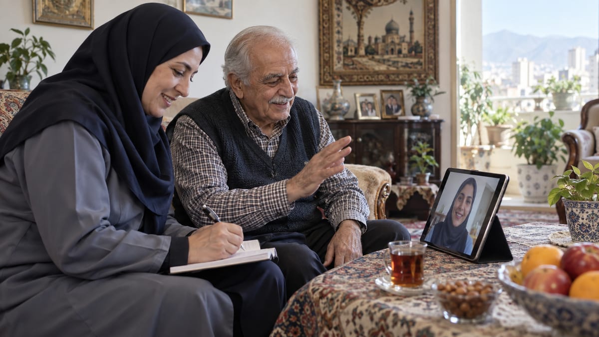 هماهنگی مراقبت از سالمند از راه دور؛ راهنمای خانواده